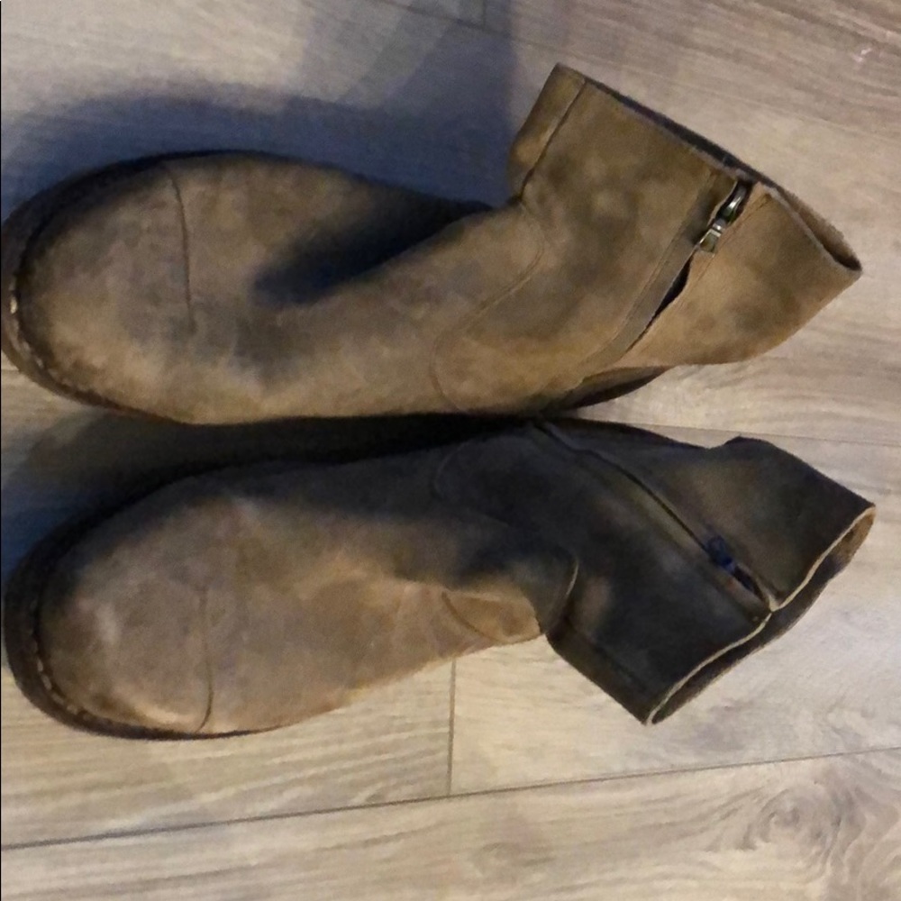 Brown Rag and Bone Leather Boots - Size 45 / US12 - Picture 3 of 6